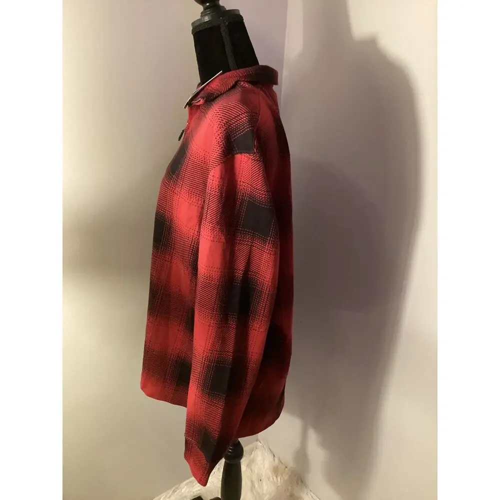 NWT Polo Ralph Lauren buffalo plaid Holiday Heritage long sleeve top - Picture 3 of 7